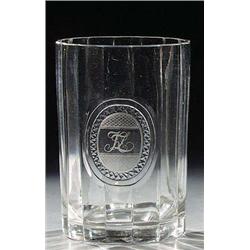 Kuglergravurbecher mit Monogramm