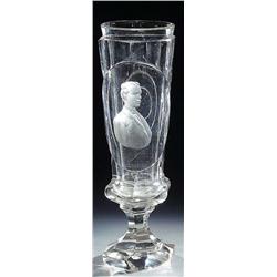 Stangenpokal mit Portrait