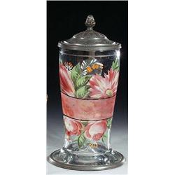 Hochzeitshumpen mit Zinndeckel