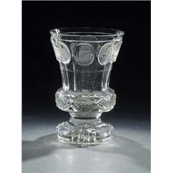 Fussbecher mit Ansicht von Teplitz