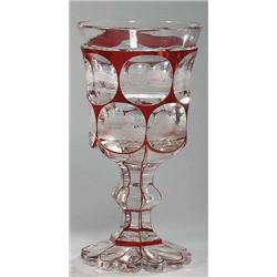 Pokal mit Ansichten von Teplitz