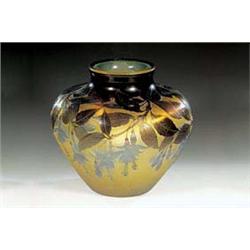 Vase mit Fuchsien