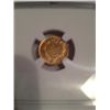 Image 2 : RARE 1874 $1 GOLD INDIAN PRINCESS NGC UNCIRCULATED