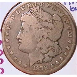 1878-CC Morgan Dollar