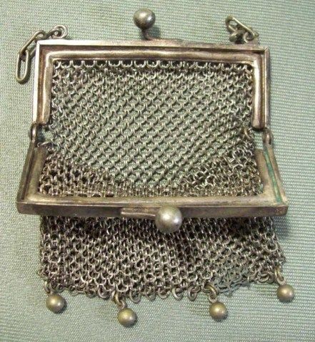 Vintage Metal Mesh Purse & Coin Purse