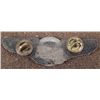 Image 2 : U.S. 8TH AIR FORCE NON-REGULATION 3" WINGS- CRIMP BACK