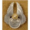 Image 2 : WWII PERIOD CIVILIAN AIR PATROL SILVER VISOR INSIGNIA