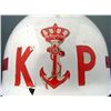 Image 2 : NAVY RESERVES HELMET-WHITE WITH RED INSIGNIA