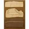 Image 2 : 3 KOREAN WAR US ARMY SIDE CAPS, 2 KHAKI AND 1 WOOL