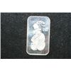 Image 1 : 1974 Irving Mint Silver Ingot; .999 Fine Silver 1 Oz.; Riverside CA