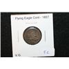 Image 1 : 1857 Flying Eagle One Cent; VG
