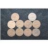Image 2 : Indian Head One Cent; Various Dates & Conditions; Lot of 10