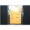 Image 2 : Istanbul Gold Refinery Gold Ingot; 999.9 Fine Gold 1 Gram