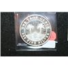 Image 2 : 2009 "Skull" Silver Round; 999 Fine Silver 1 Oz.