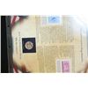 Image 2 : 2009 US John Tyler $1 Presidential Coin W/Postal Stamps Honoring Republic of China & First Telegraph