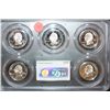Image 2 : 2006-S US Mint State Quarter Proof Set; PCGS Graded PR69DCAM Clad