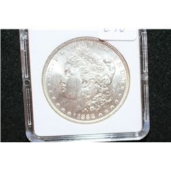 1888 Silver Morgan $1; MCPCG Graded MS62