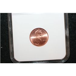 2005 Lincoln Cent; NGC Graded MS67RD, SMS