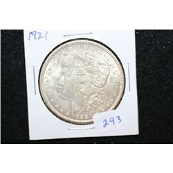 1921 Silver Morgan $1