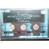 Image 1 : 1956-P, 1950-D & 1955-S Roosevelt Silver Dime Mint Mark Complete Collection