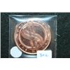 Image 1 : Barter is Better-Buy Local Go Local Copper Round; .999 Fine Copper 1 Oz.