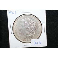 1921 Silver Morgan $1