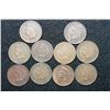 Image 1 : Indian Head One Cent; Various Dates & Conditions; Lot of 10