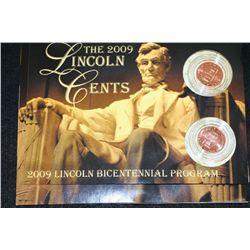 2009 Lincoln-Birth & Early Childhood Penny Set; P&D Mints; UNC