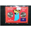 Image 1 : 2002 Indiana State Quarter Set; P&D Mints