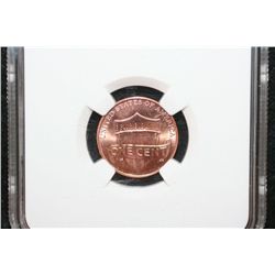 2010 Lincoln-Union Shield Penny; NGC Graded Brilliant Uncirculated