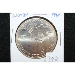 1992-D US Columbus Quincentenary Commerative $1 Coin