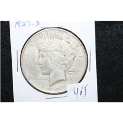 1927-D Peace $1