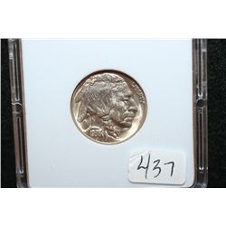 1938-D Buffalo Nickel; MCPCG Graded MS63