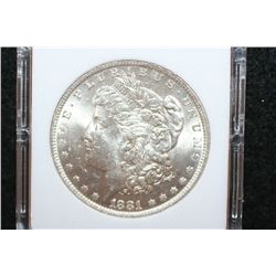 1881-O Silver Morgan $1; MCPCG Graded MS61