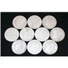 Image 1 : Silver Morgan $1; Various Dates & Conditions; Lot of 10