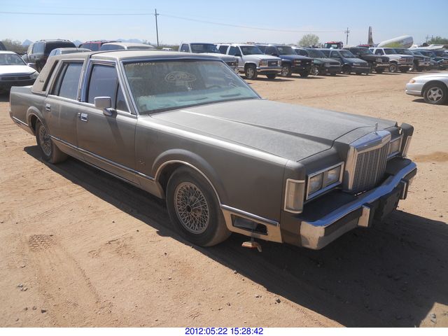 Lincoln town car 1986