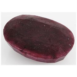 Ruby 253ct Loose Gemstone 45x35mm Oval Cut