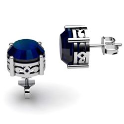 Sapphire 2.25ctw Earring 14kt White Gold