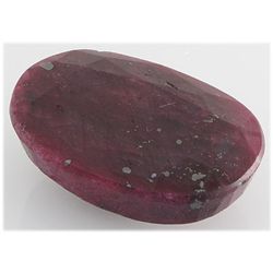 Ruby 299ct Loose Gemstone 50x30mm Oval Cut