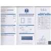 Image 2 : EGL Certified Diamond Emerald 1.01ctw H,SI1