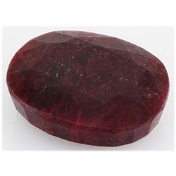 Ruby 409ct Loose Gemstone 50x40mm Oval Cut