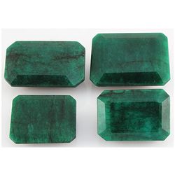 Emerald 458ct Loose Gemstone Mix Sizes Emerald Cut