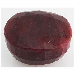 Ruby 253ct Loose Gemstone 35x28mm Oval Cut