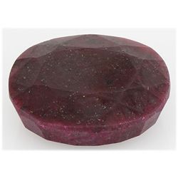 Ruby 346.5ct Loose Gemstone 45x40mm Oval Cut