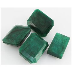 Emerald 428ct Loose Gemstone Mix Sizes Emerald Cut