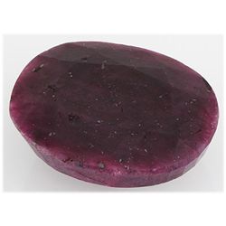 Ruby 232ct Loose Gemstone 40x35mm Oval Cut