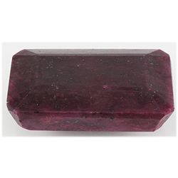 Ruby 422ct Loose Gemstone 50x30mm Emerald Cut