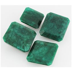 Emerald 401.5ct Loose Gemstone Mix Sizes Square Cut