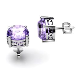 Tanzanite 2.50ctw Earring 14kt White Gold