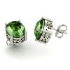 Image 1 : Tourmaline 4.60ctw Earring 14kt White Gold